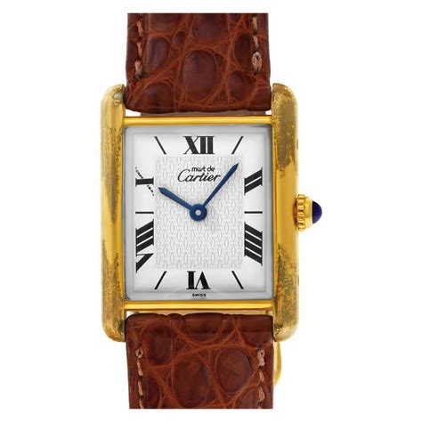 cartier tank watches for sale|pre owned cartier tank watches.